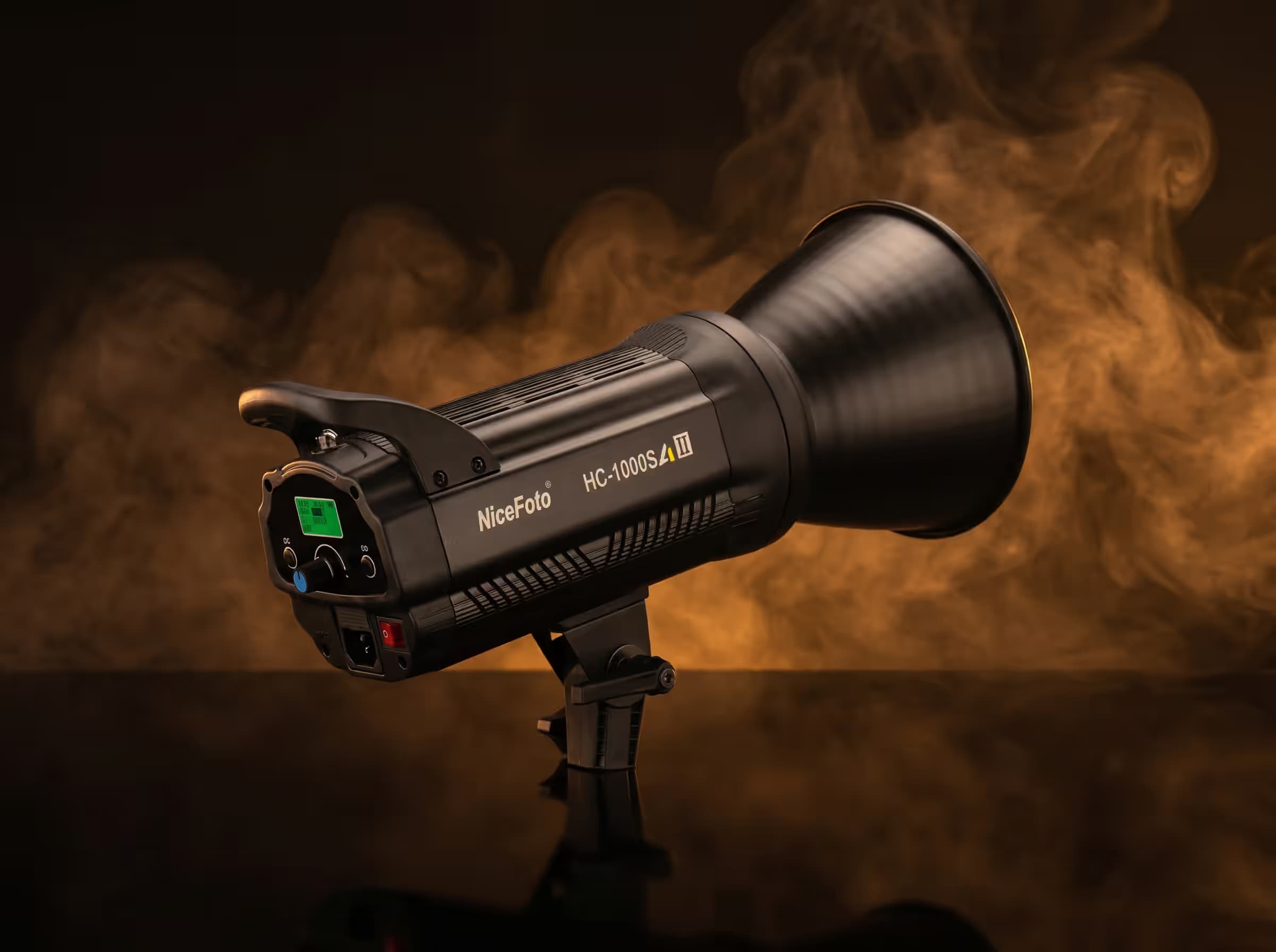 NiceFoto HC-1000SA II – 100W Bi-Color LED Video Light