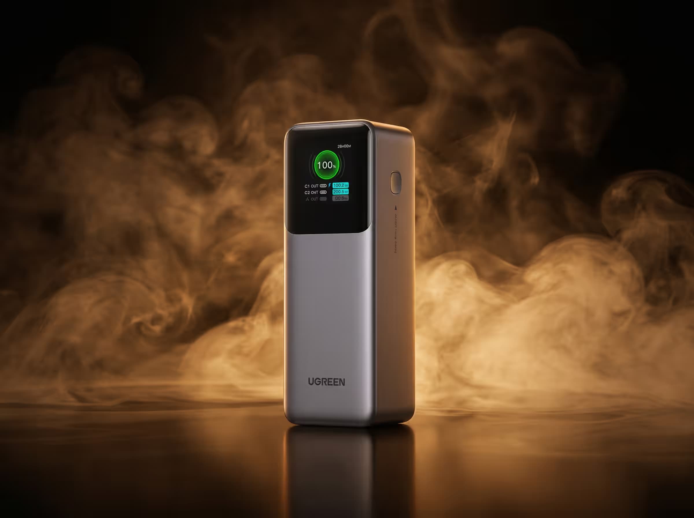 UGREEN 25000mAh 200W Nexode Smart Display Power Bank