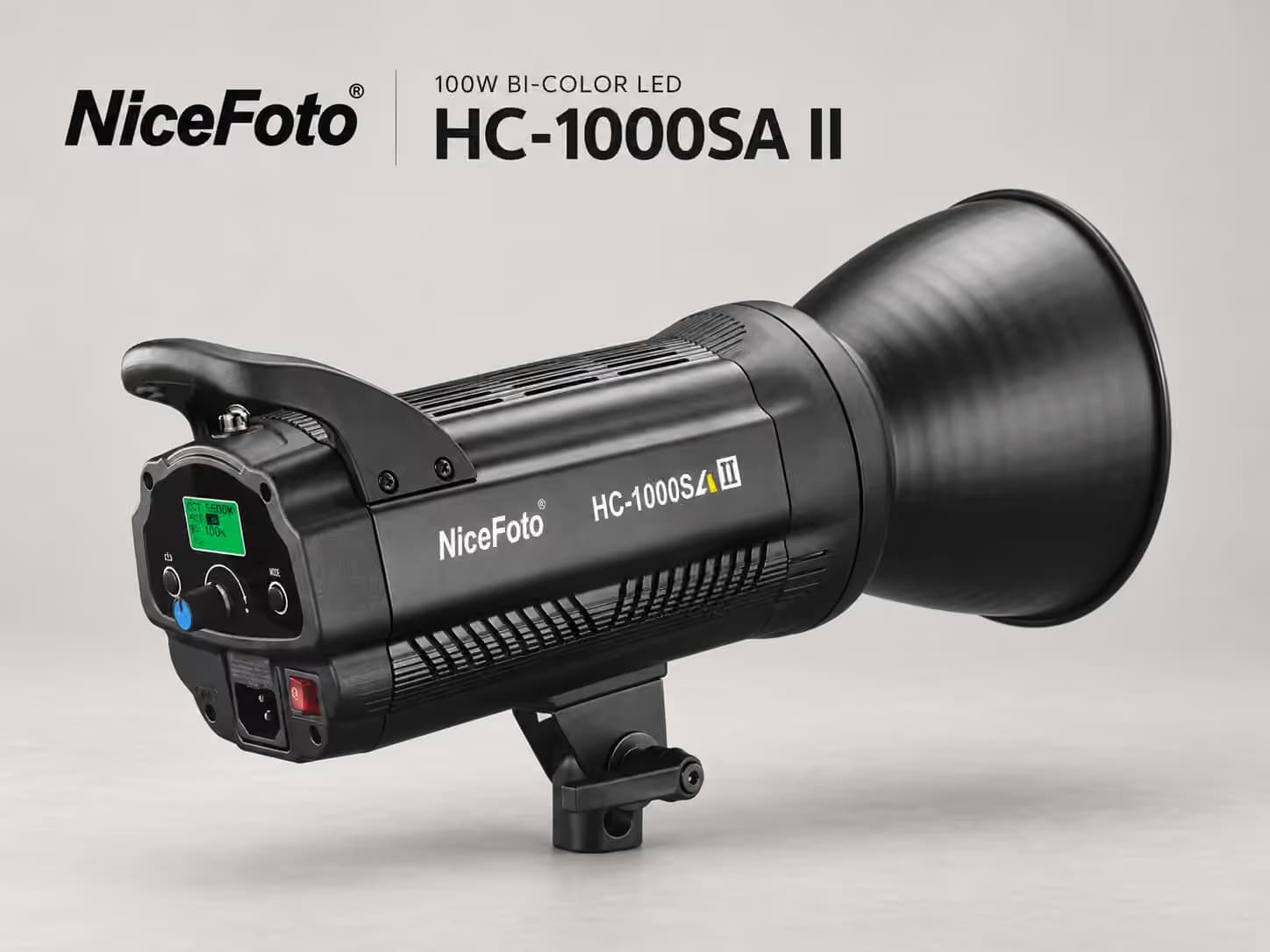 NiceFoto LED Video Light - HC-1000SA II (100W Bi-Color)