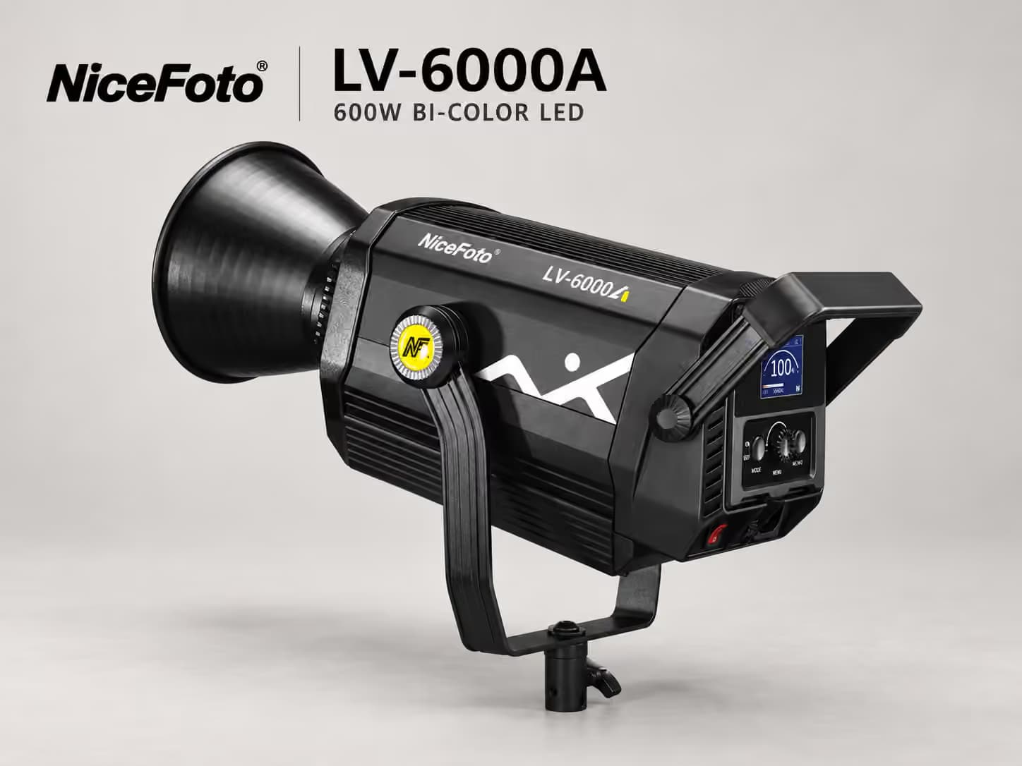NiceFoto LED Video Light - LV6000A (600W COB)