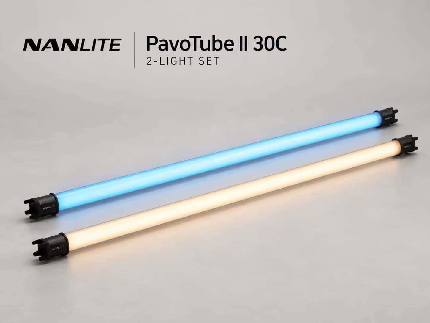 NANLITE PavoTube II 30C RGB LED Tube Light - 2 Light Set