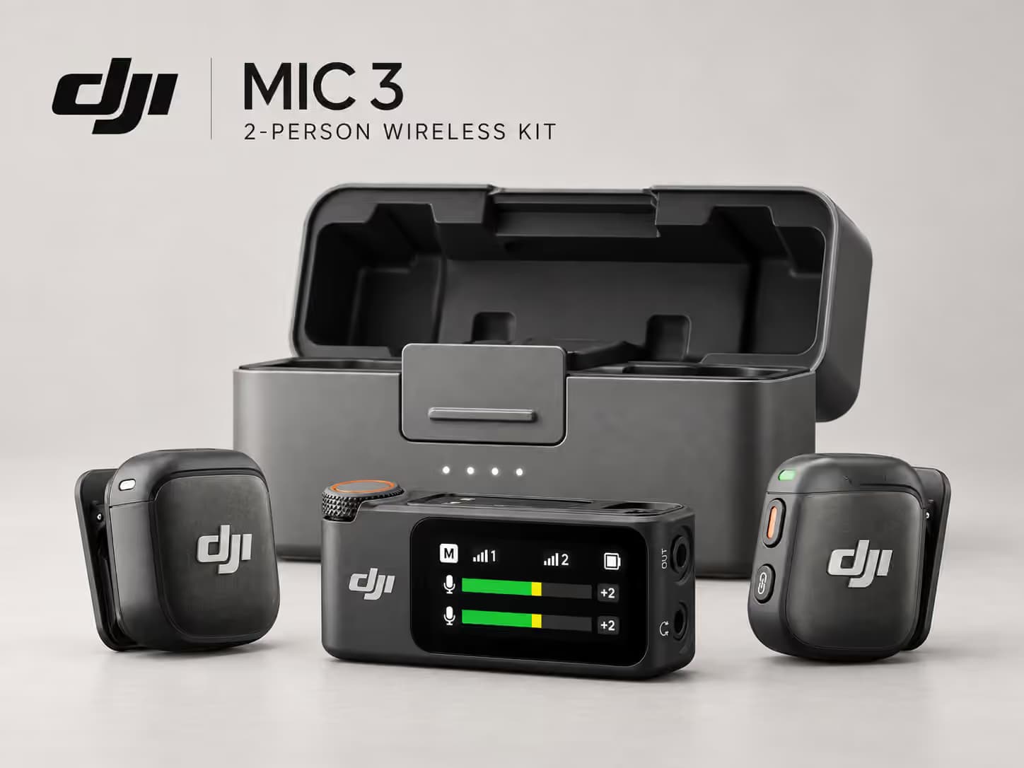 DJI Wireless Microphone - Mic 3 (2-Person)