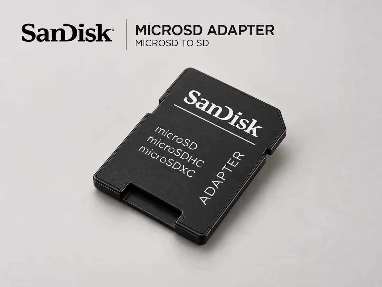 SanDisk MicroSD to SD Memory Card Adapter
