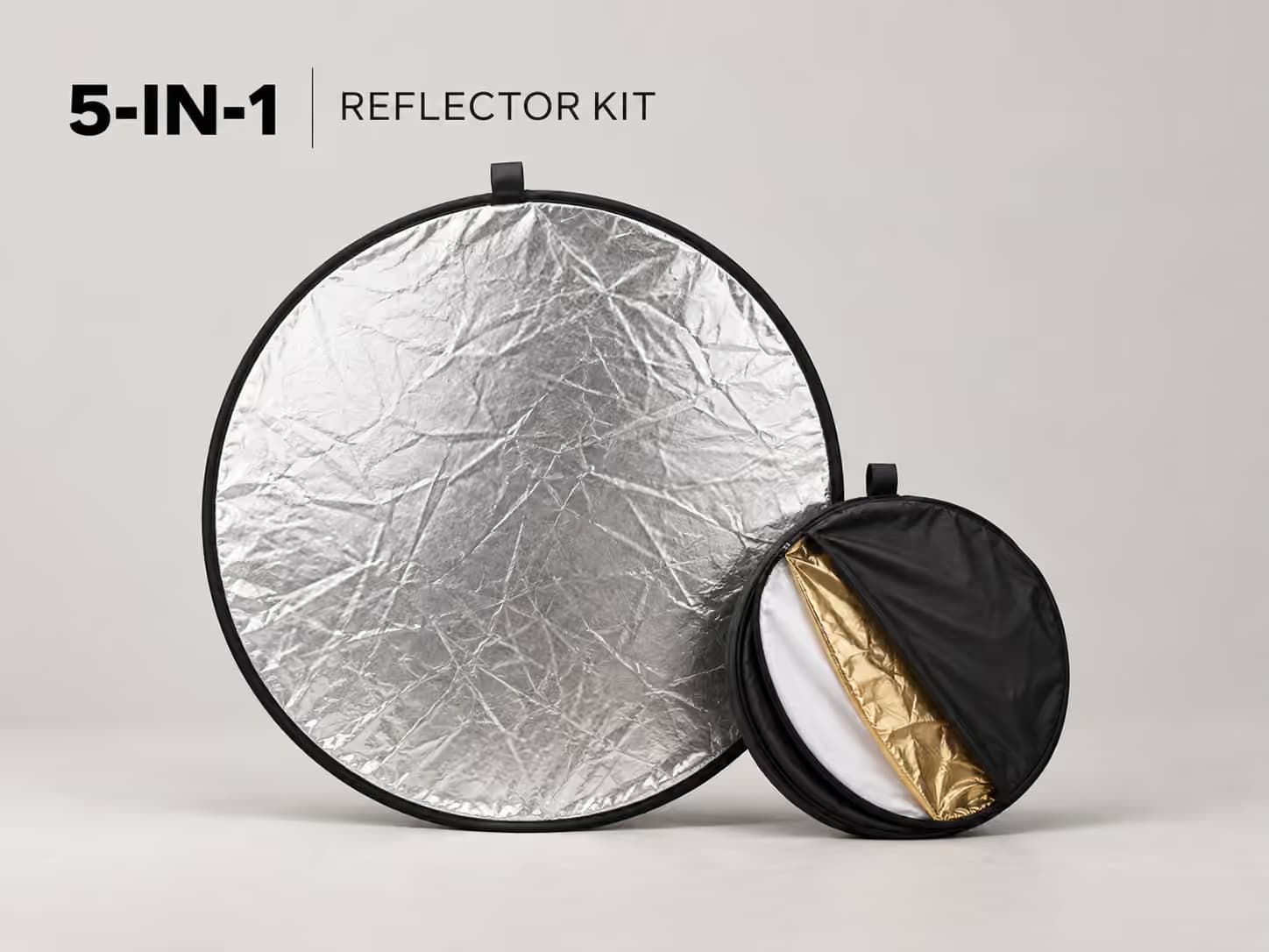 Reflector Kit - 5-in-1 (Photography Lighting Set)