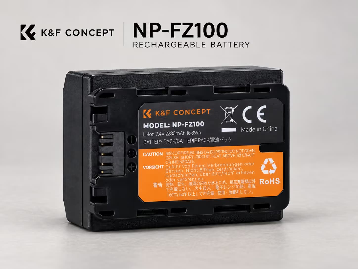 Sony NP-FZ100 Battery - K&F Concept