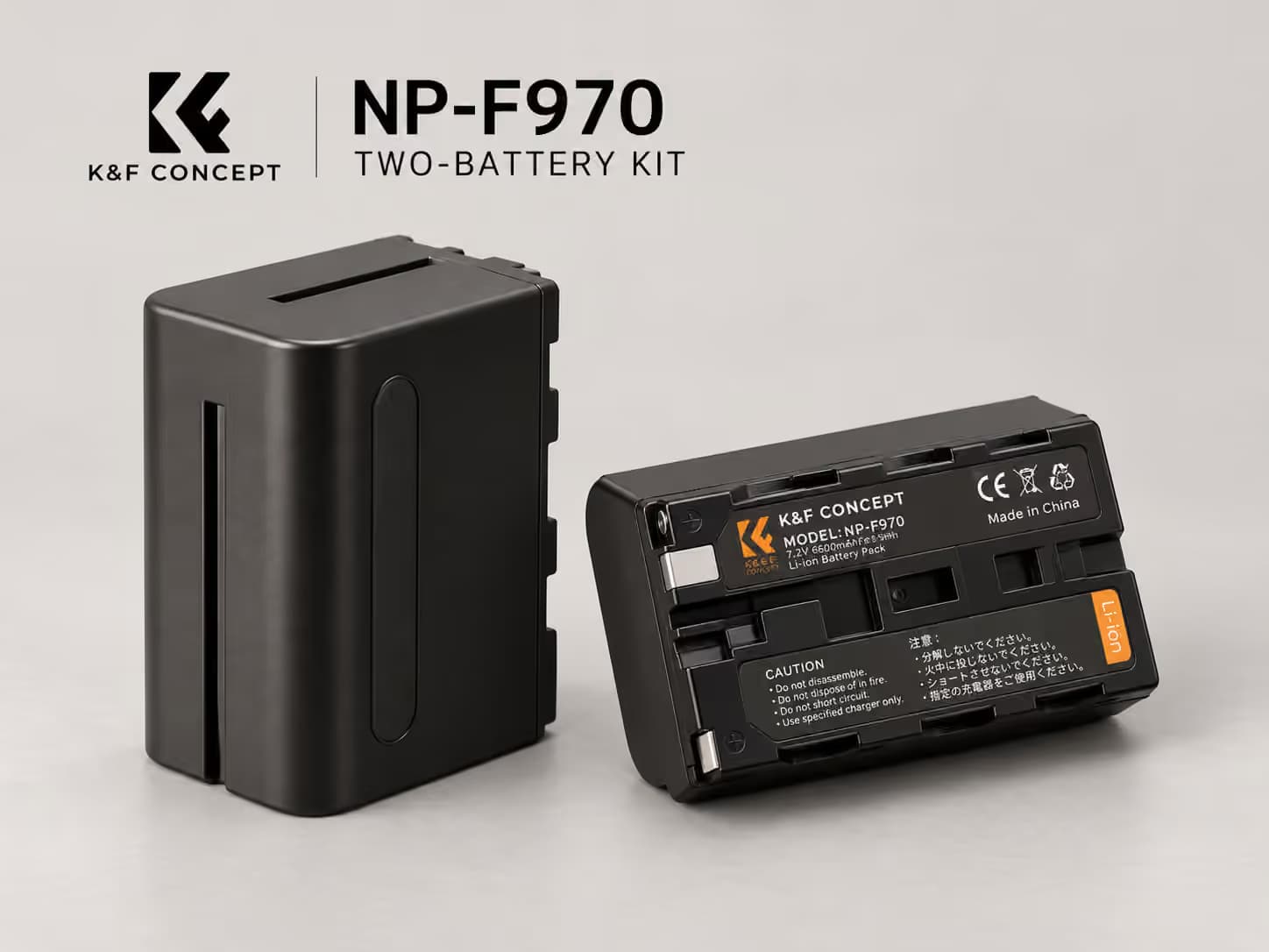 Sony NP-F970 Battery - K&F Concept