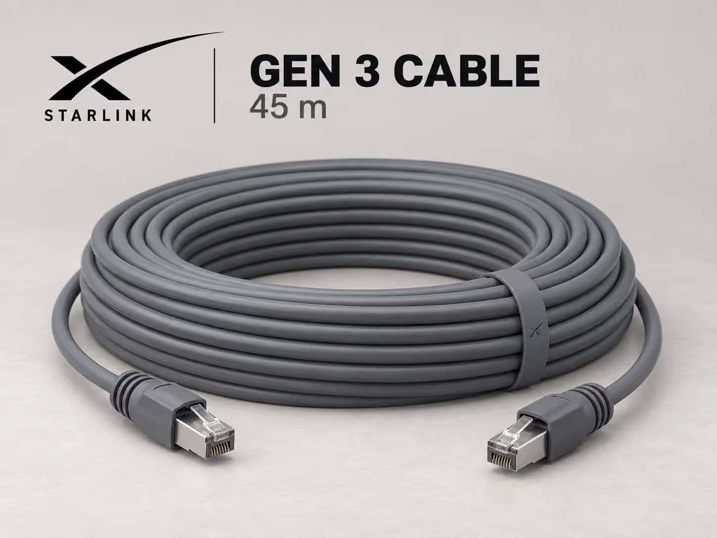 Starlink Gen 3 Ethernet Cable - 45M