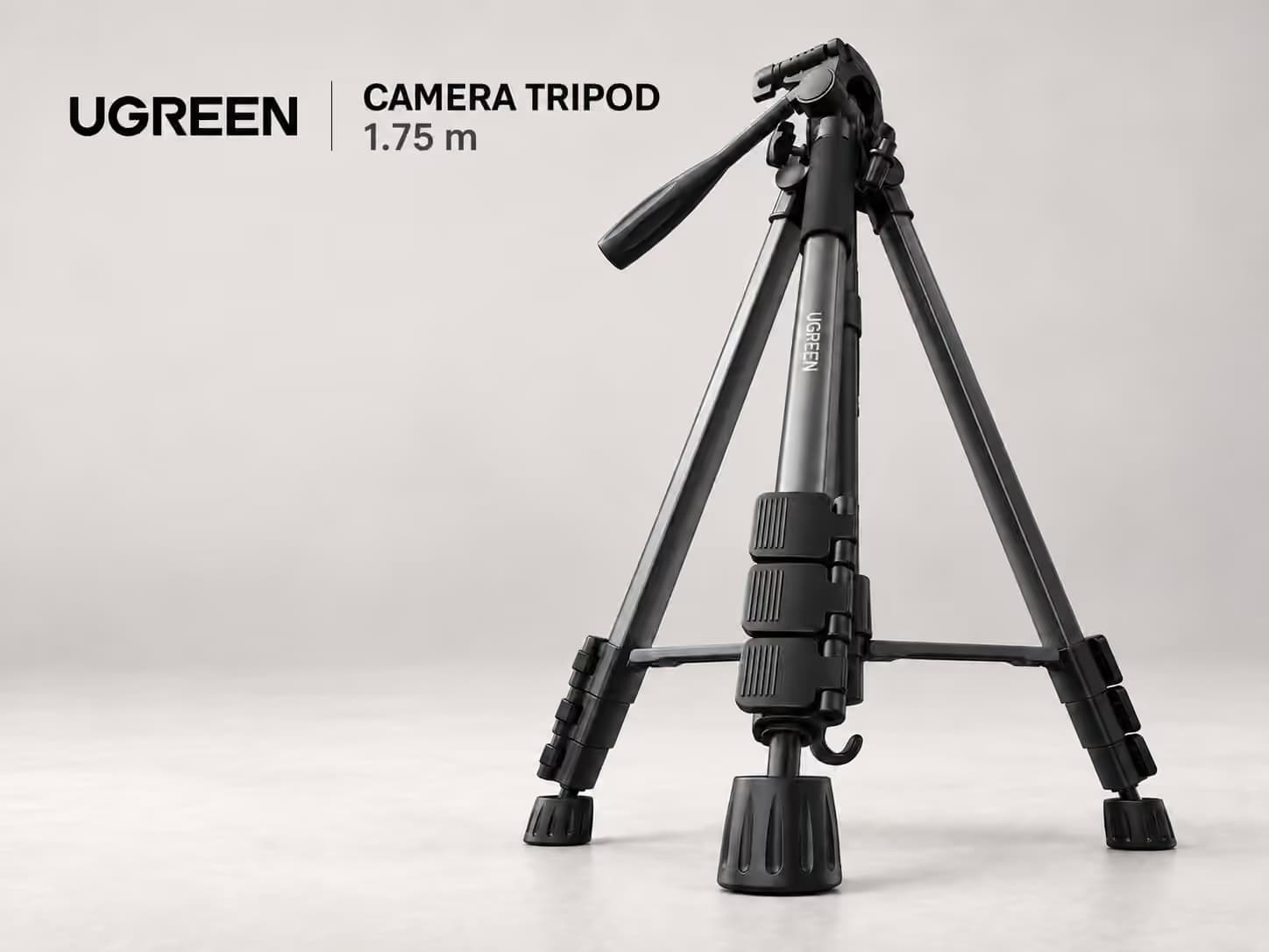 UGREEN Video Tripod - Phone & Camera (1.75m Max)