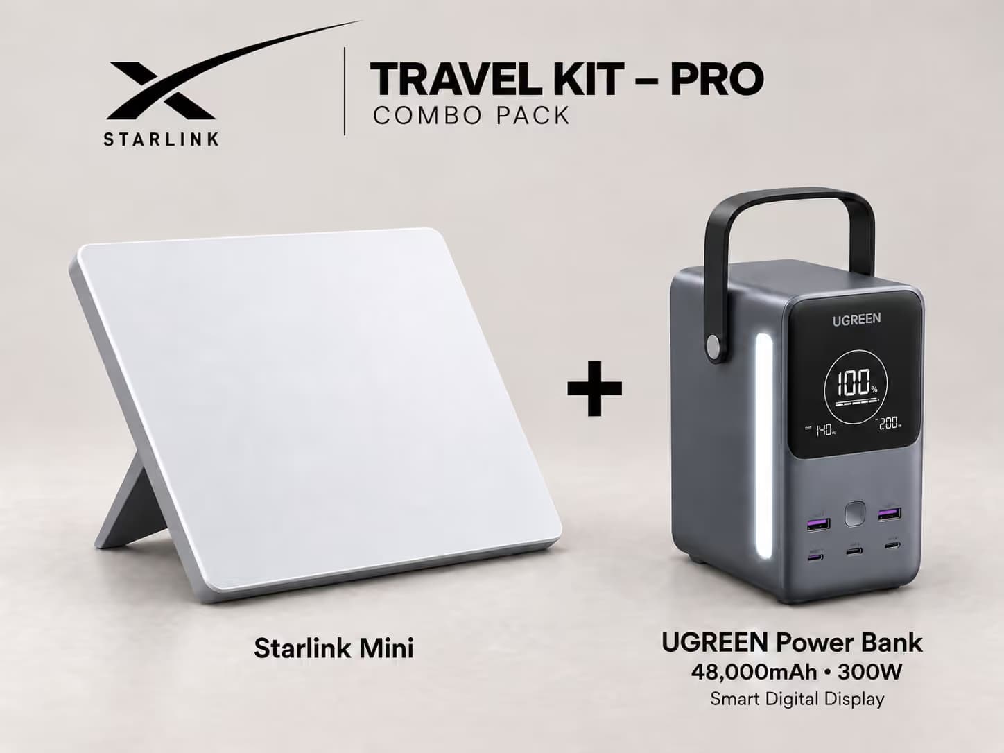 Starlink Travel Kit - Pro