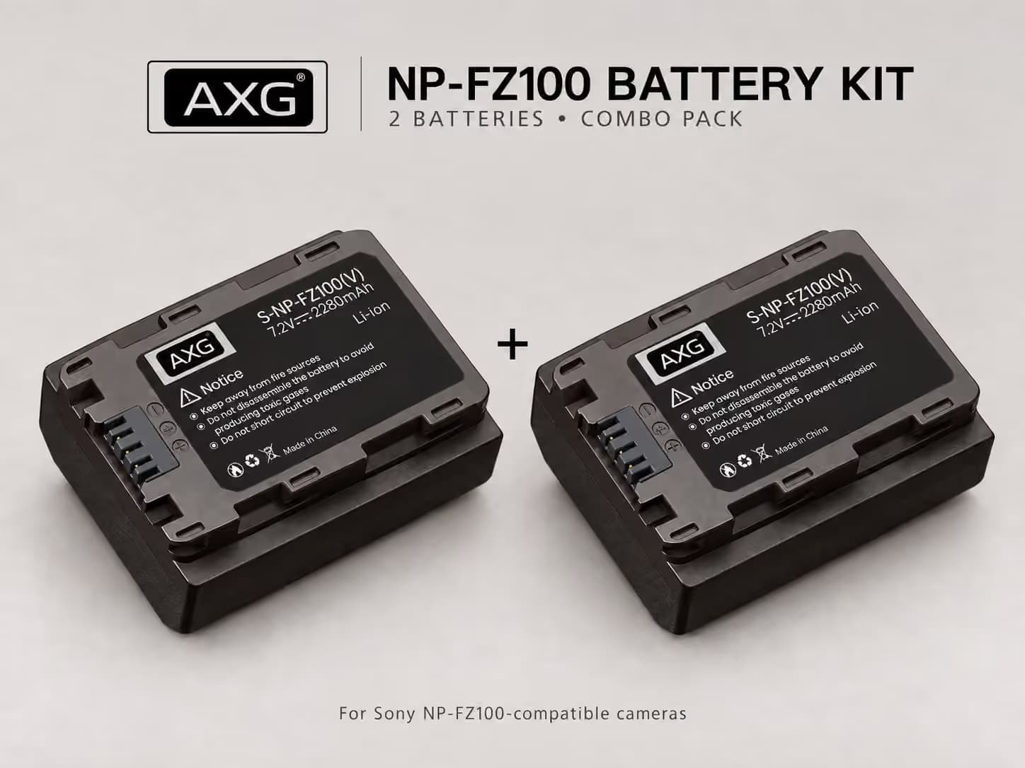 Sony NP-FZ100 Battery Kit - AXG