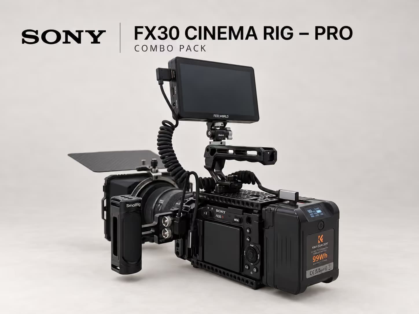Sony FX30 Cinema Rig - Pro